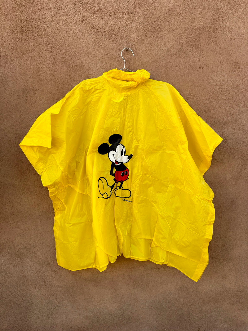 1980's Mickey Mouse PVC Rain Poncho