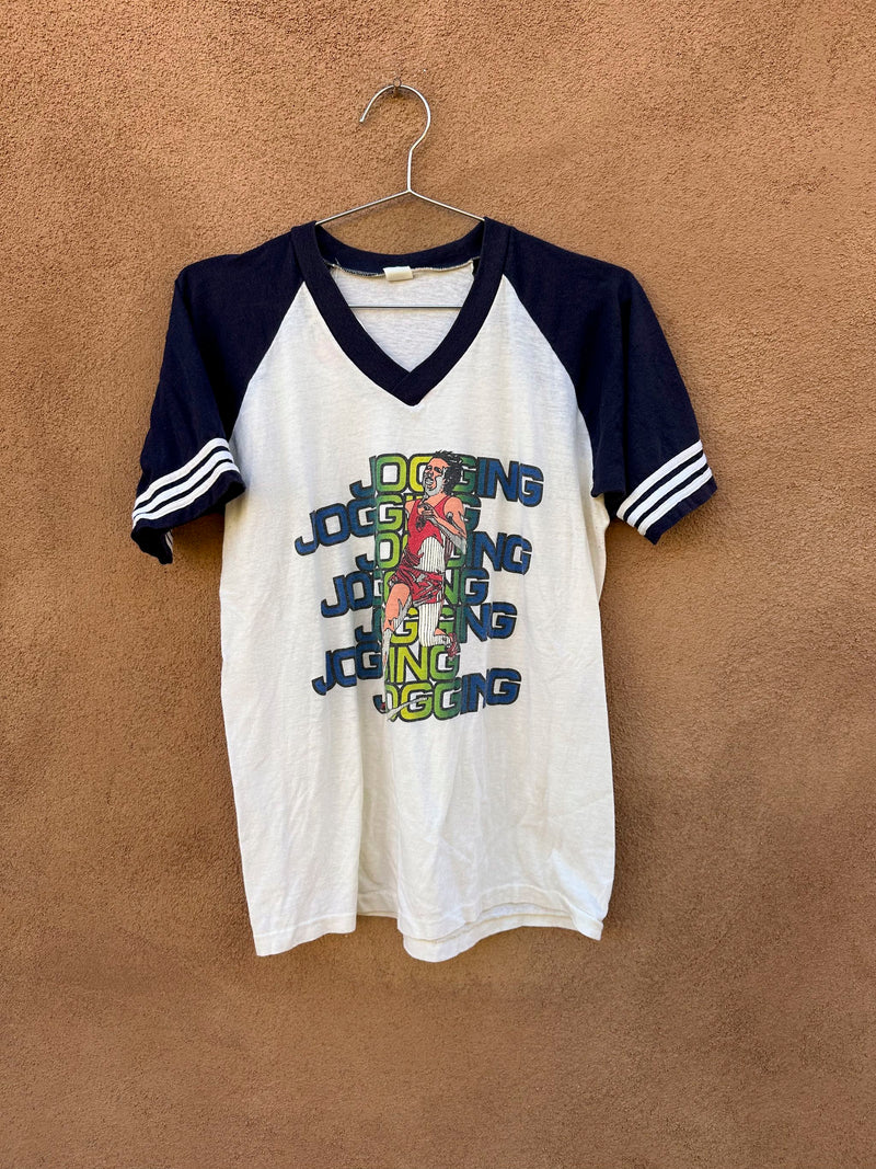 1970's Raglan Jogging T-shirt - as is