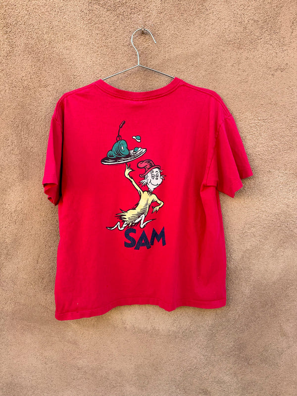 Sam I Am Green Eggs & Ham T-shirt 1995