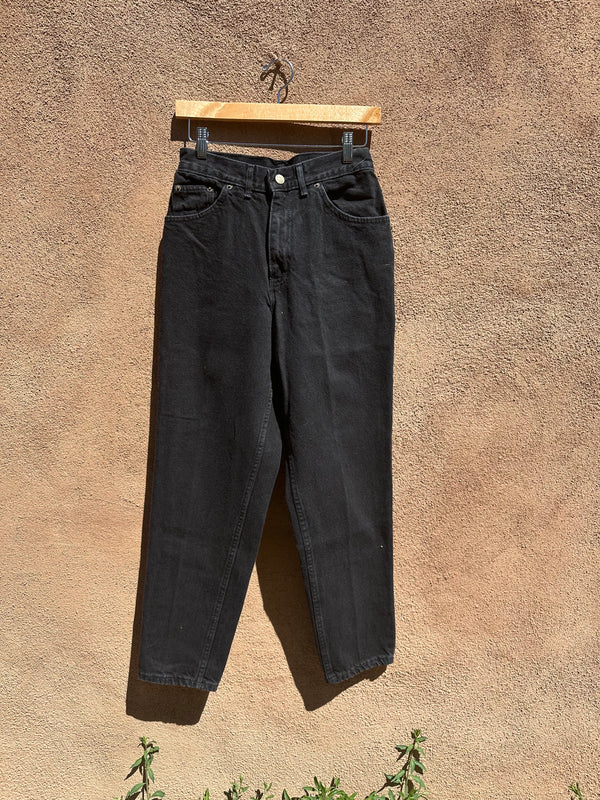 Black Chic Mom Jeans, Size: 6, Waist: 26