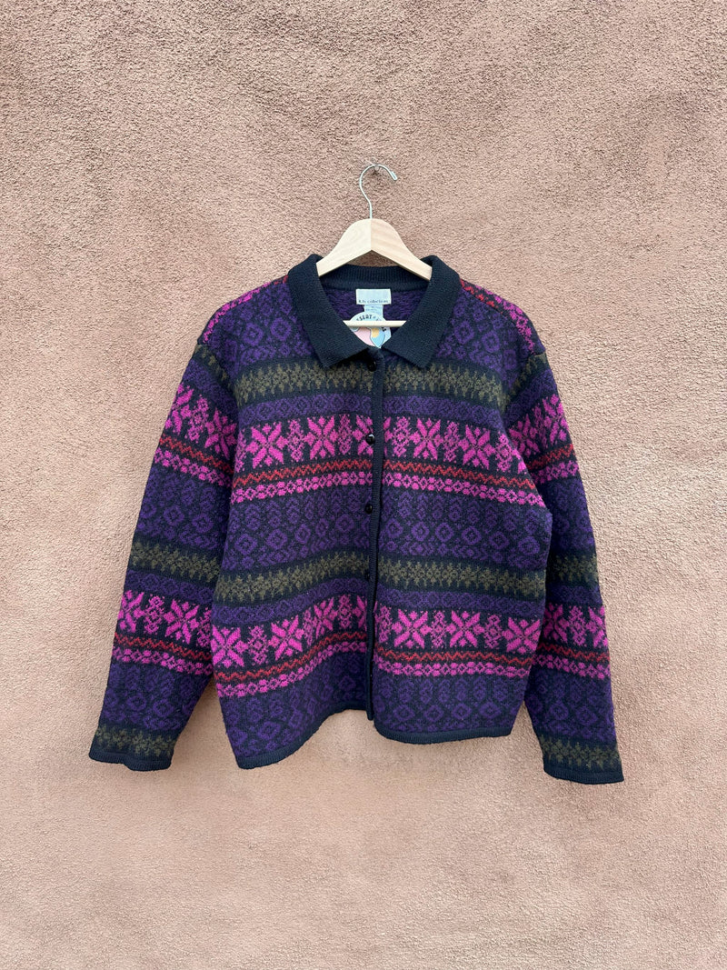 K.B. Collection Wool Cardigan