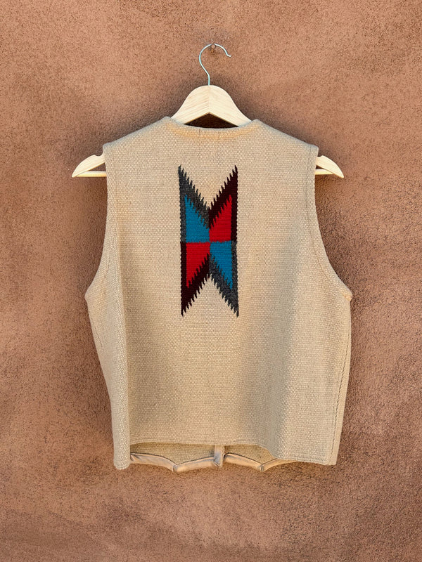 1970's Buffalo Nickel Ortegas Chimayo Vest - Medium