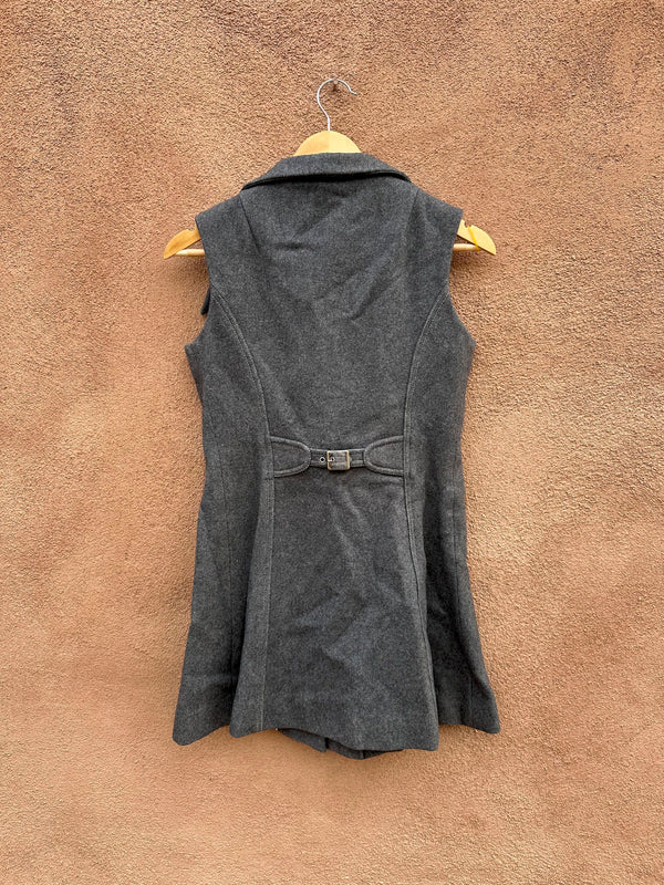 1960's/70's Jonathan Logan Petite Gray Wool Dress