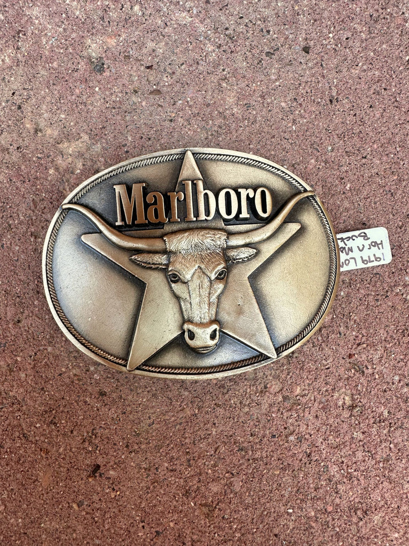 1979 Long Horn Marlboro Belt Buckle