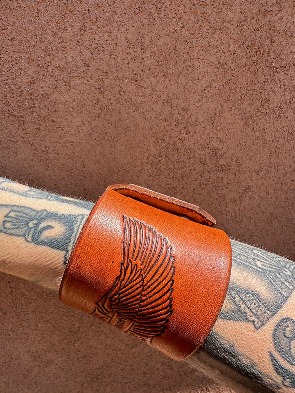 Harley Leather Cuff