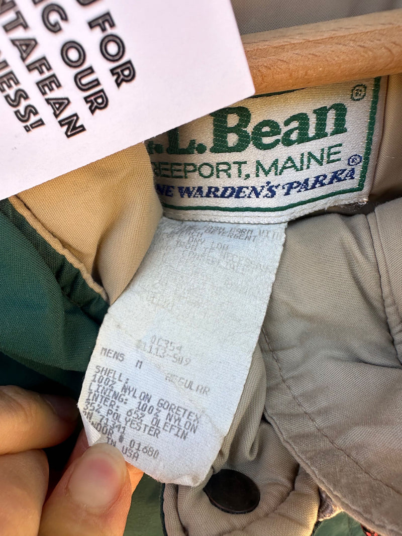 L.L. Bean Maine Warden's Parka with Hood