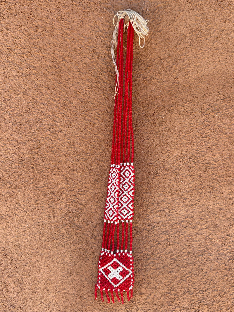 Red Bead Traditional Necklace