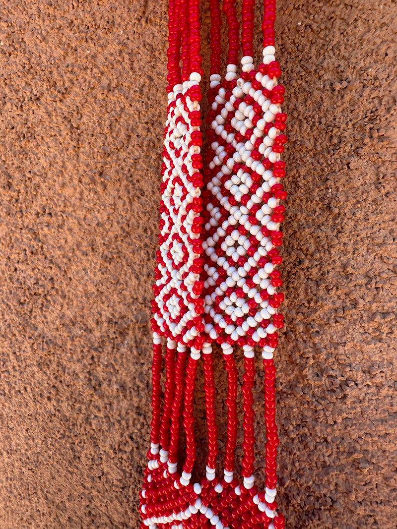 Red Bead Traditional Necklace