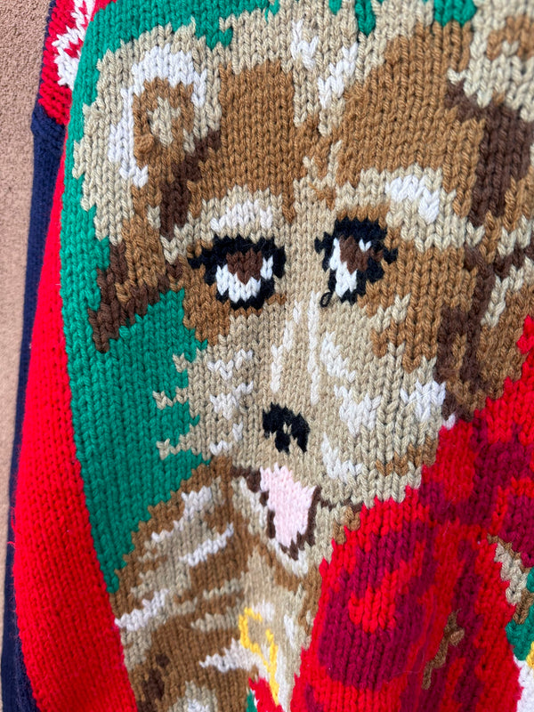 Christmas Puppy Sweater