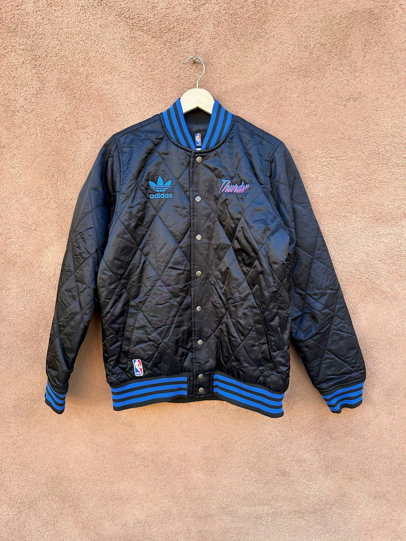 Quilted Satin Oklahoma City Thunder Jacket