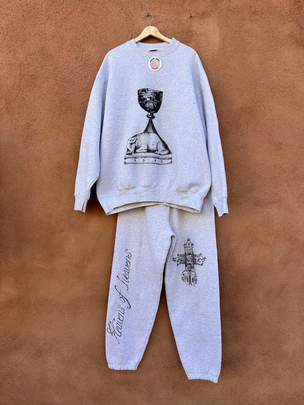 Heavens of Heavens by Merrideth McDowell Hand Drawn Sweatsuit