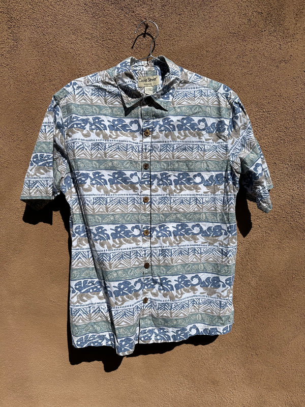 Cooke St. Coconut Shell Button Tiki Shirt