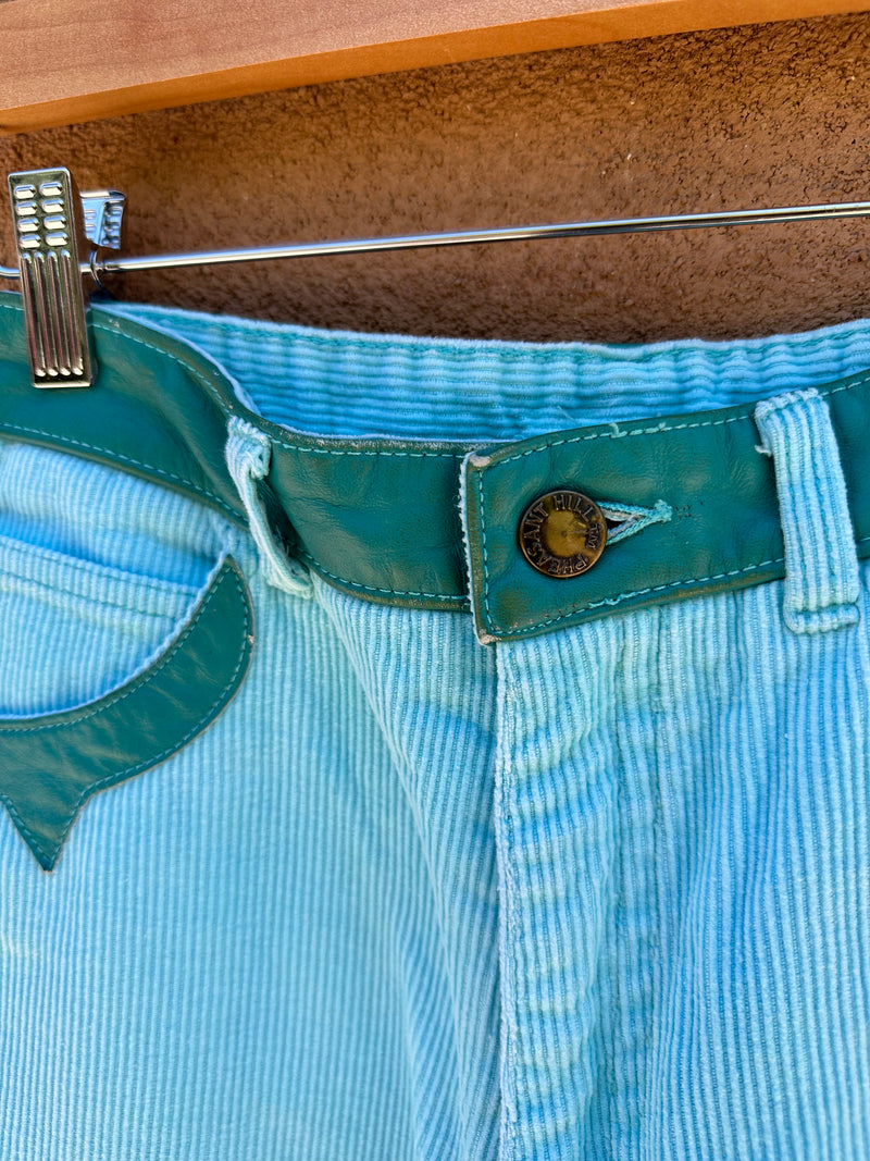 Seafoam Pheasant Hill Corduroy Pants