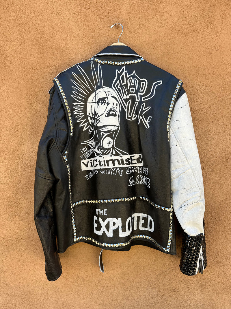 Chaos UK Punk Leather Jacket