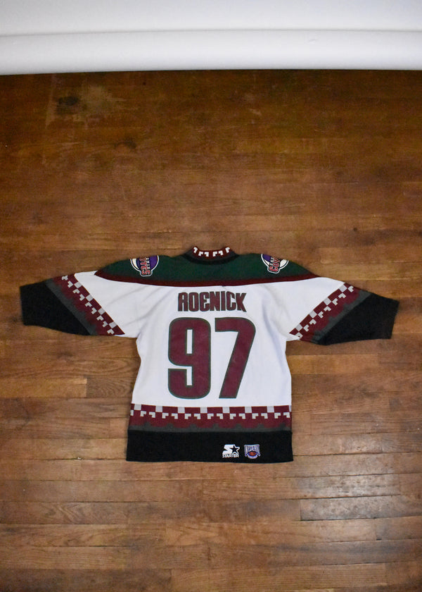 CCM  JEREMY ROENICK Phoenix Coyotes 1998 Vintage Hockey Jersey