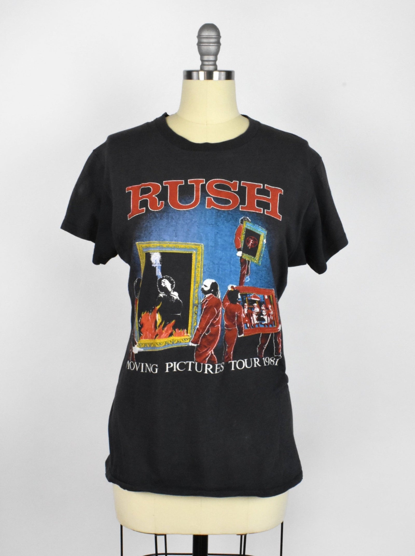 Offers Rush World Tour 1980 Shirt Single Stitch