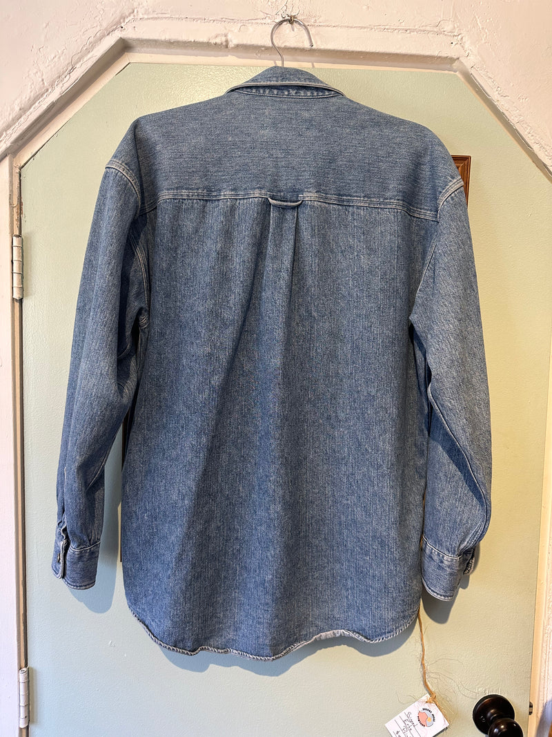 Ralph Lauren Chaps Denim Shirt - Medium