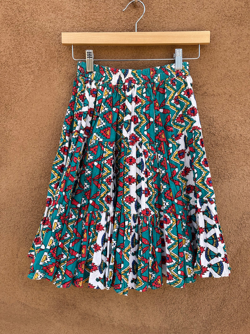 Circle T Teepee Cotton Skirt