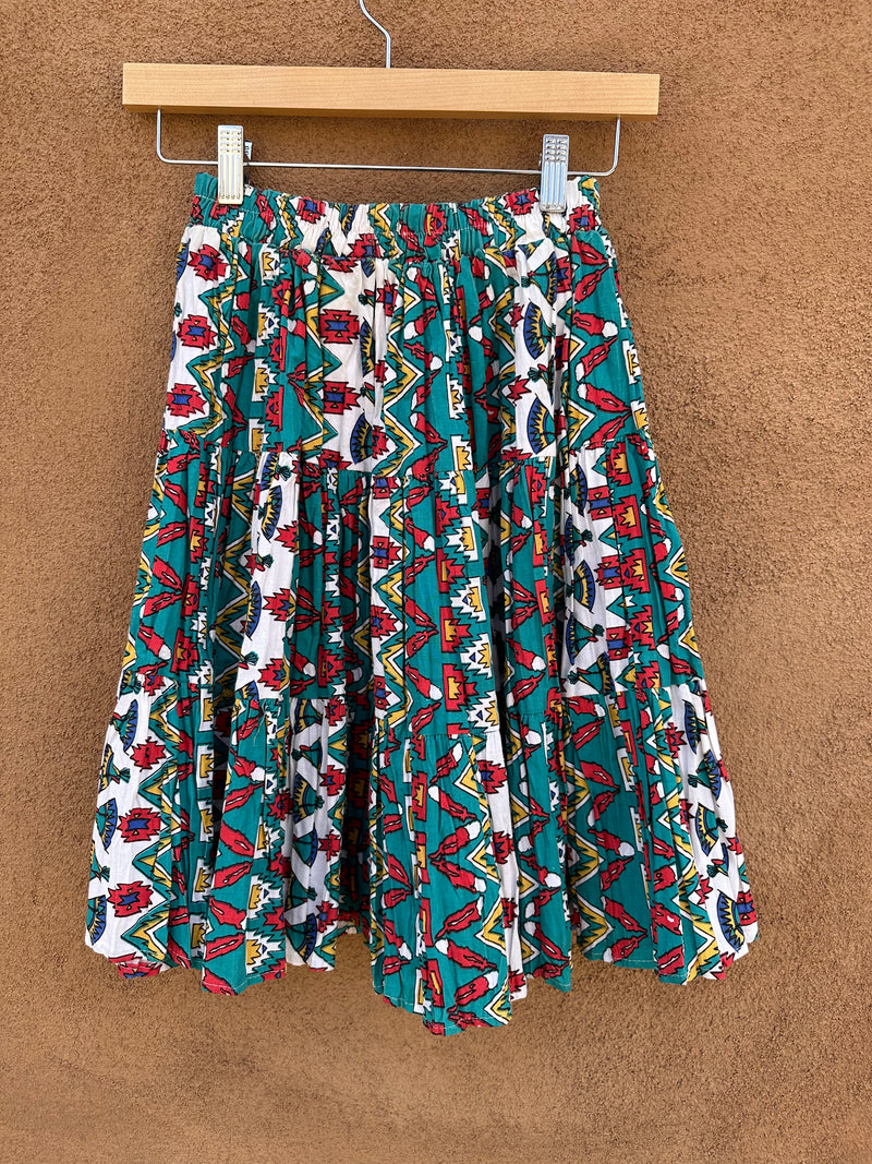 Circle T Teepee Cotton Skirt