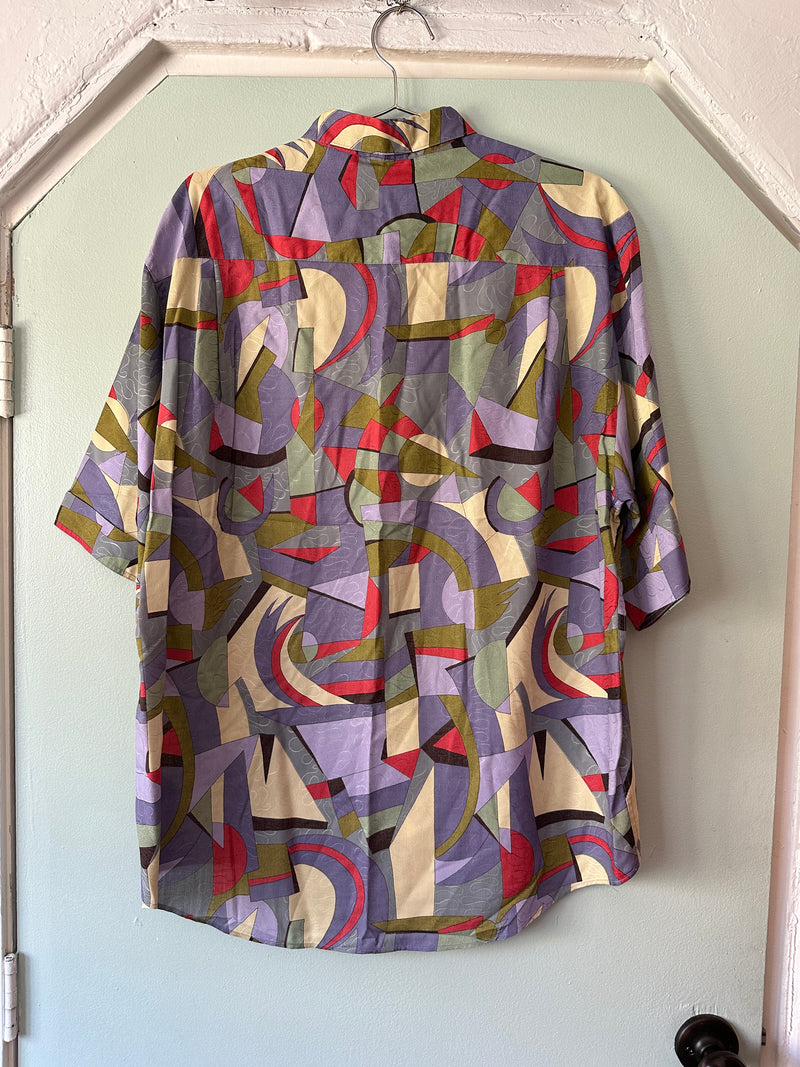 Acroi Men's Rayon Shirt - Large