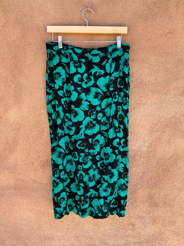 Laine Rayon Floral Skirt - 13/14