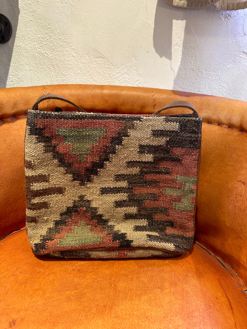 Large Kilim Wool Purse