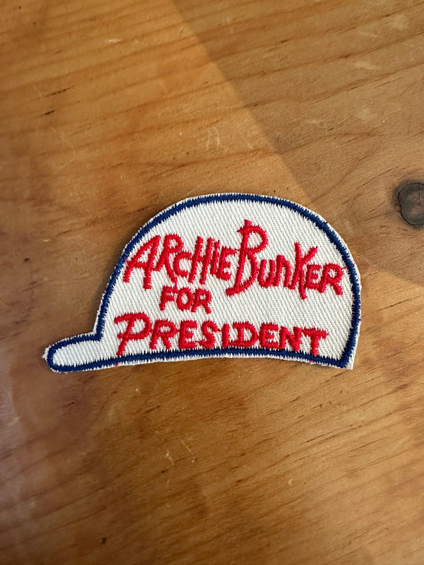 Archie Bunker for President Patch