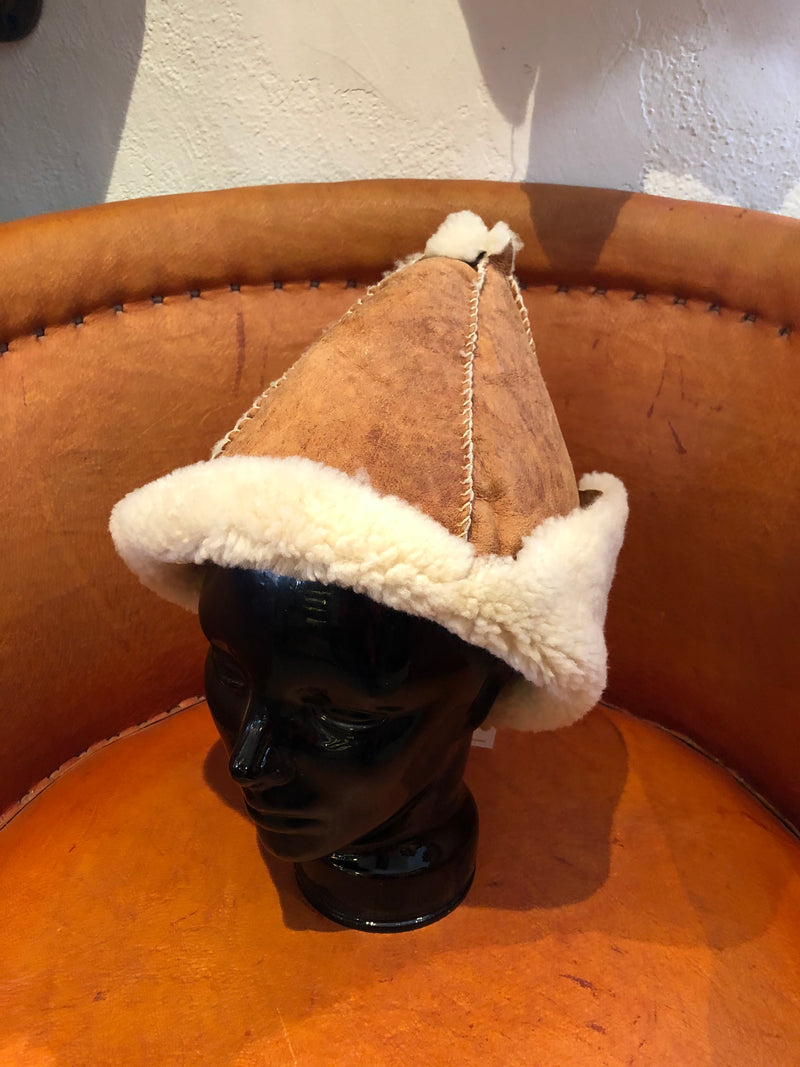 Mongolian Shearling Cap