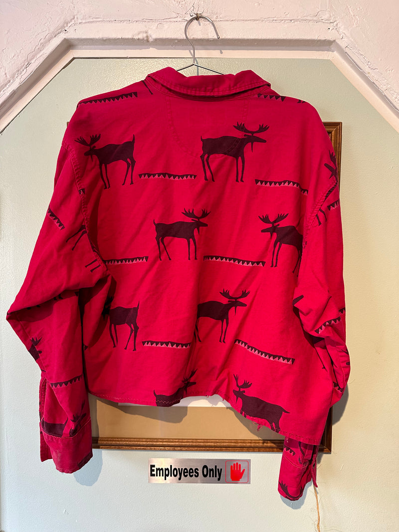 True Grit Oversized Medium Moose Top