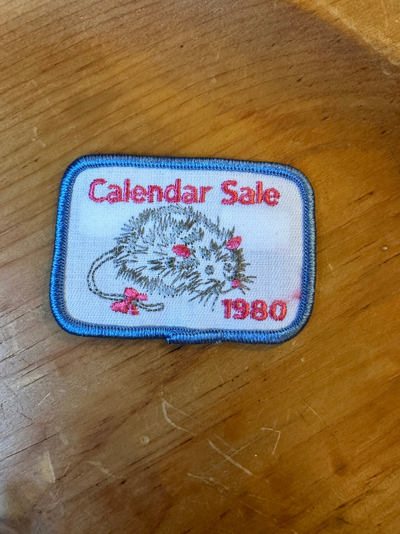 Calendar Sale 1980 Patch