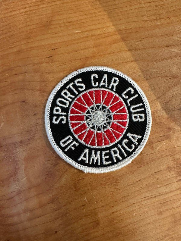 Sports Car Club America Patch