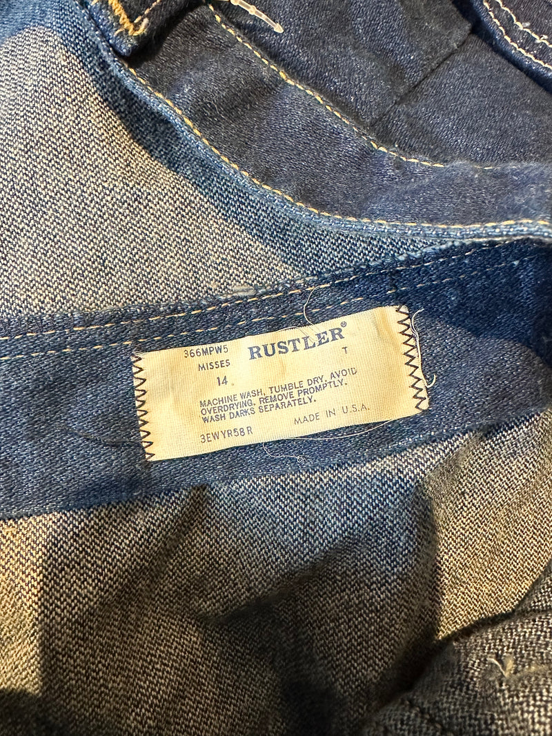 70's Rustler Jean Shorts - Misses 14