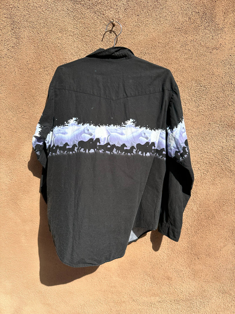 Roper Horse Print Shirt