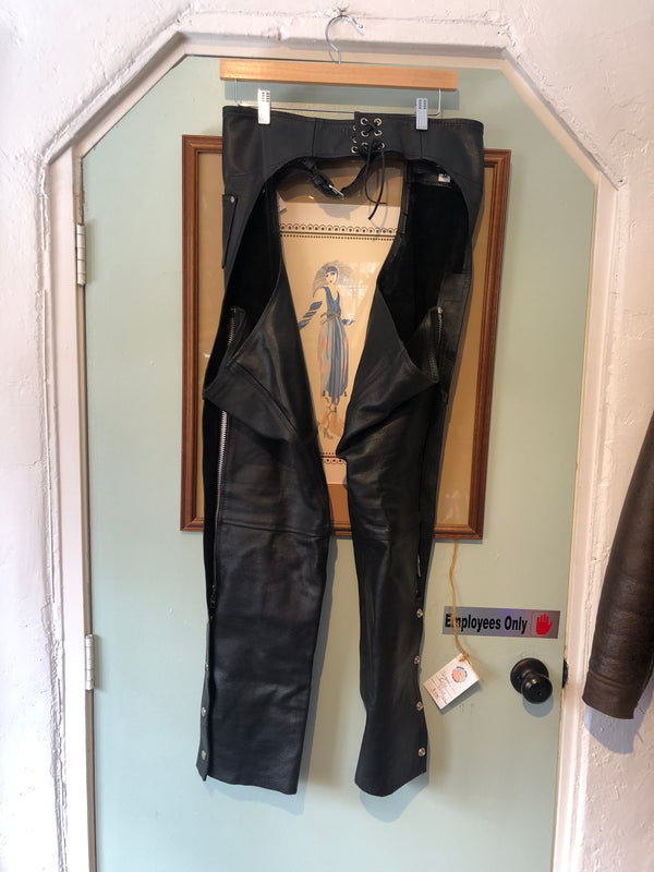 S & S Cycle Biker Chaps - Medium