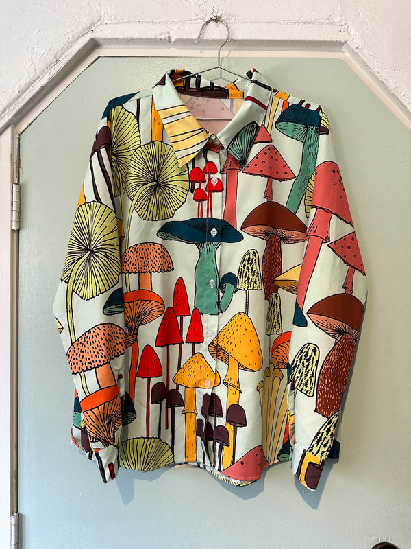 Colorful Mushroom Blouse