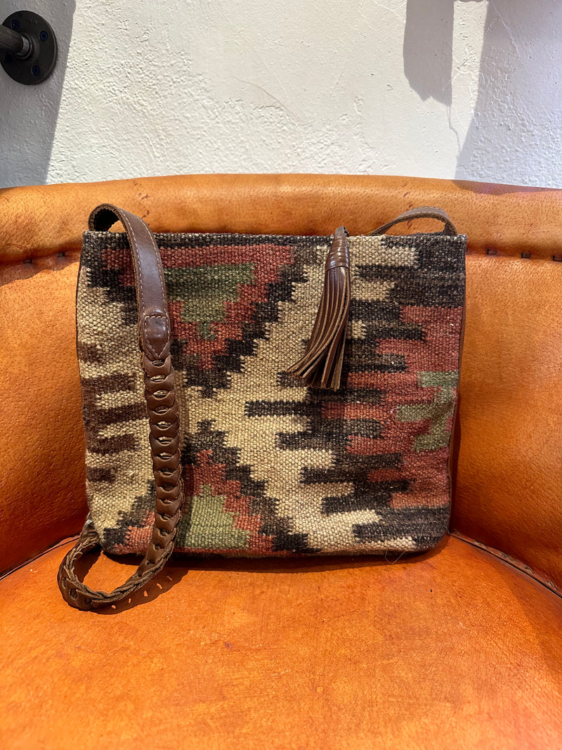 Large Kilim Wool Purse