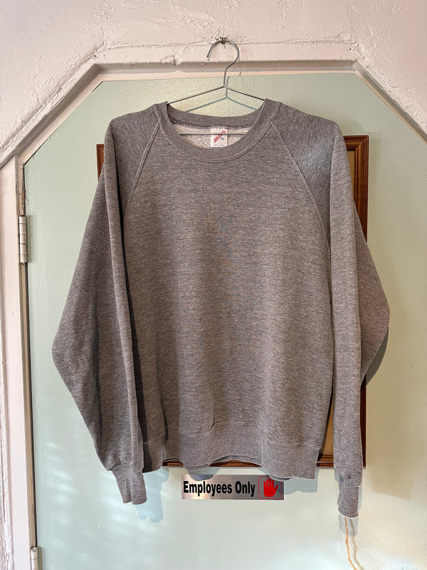 80's Jerzees Gray Athletic Sweatshirt