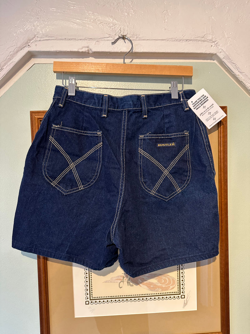 70's Rustler Jean Shorts - Misses 14