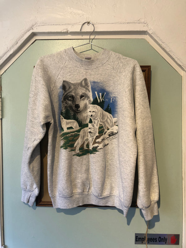 1994 White Wolf Sweatshirt - Fruit of the Loom