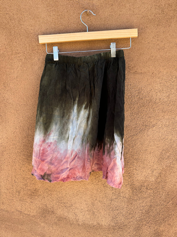 Cyndi Buck Design Tie Dye Mini Skirt