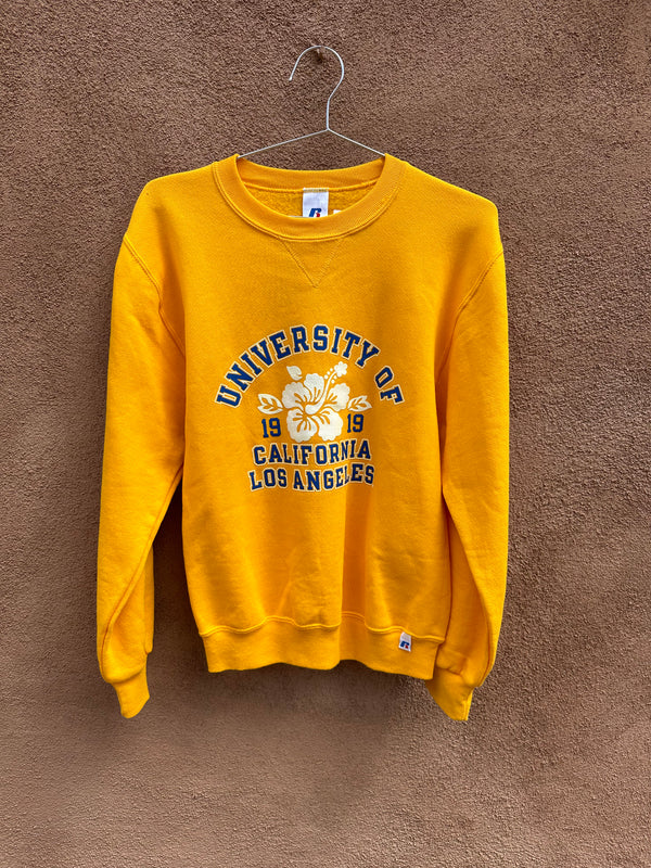 Yellow University of California Los Angelas Sweatshirt with Tags