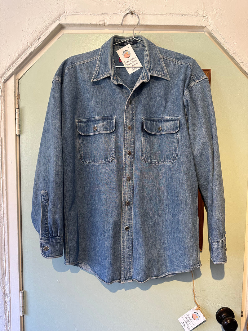 Ralph Lauren Chaps Denim Shirt - Medium